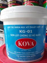 Sơn alkyd chống rỉ hệ nước cho kim loại, sắt thép KG-01 KOVA