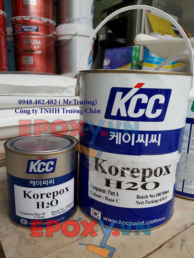 So sánh sơn epoxy KCC gốc nước với các loại sơn khác