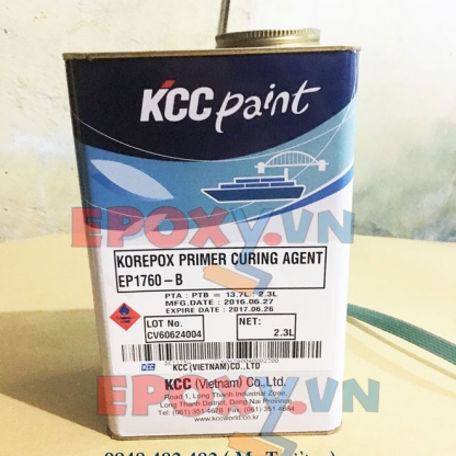 Sơn lót epoxy  KCC EP1760 cho kim loại đã mạ kẽm nhúng kẽm