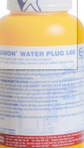 Simon WaterPlug L60 hợp chất đông cứng nhanh cho xi măng dạng lỏng
